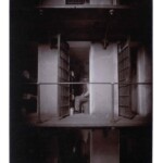 Prisoner in a prison cell at Joliet Prison.