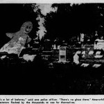 Newspaper article on ghost.
