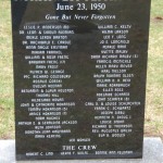 Flight 2501 memorial