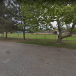 El Dorado Park in Long Beach. The parking lot near a baseball diamond. This may be the area of the park where Oscar's life was taken. El Dorado Park lot