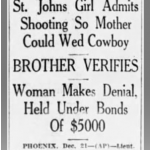 An early article about the Ouija board killing. News article on Ouija murder.