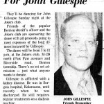 Gillespie news article