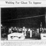 Crowds gathered at cemetery to see ghost
