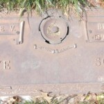 Belle Scott's grave (Warwick's wife). Marlene appears to have been Belle's niece. I'm guessing that at one point Marlene wished to be buried next to Belle, but Marlene ended up being laid to rest elsewhere. Belle Scott's grave.