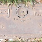 Belle Scott's grave (Warwick's wife). Marlene appears to have been Belle's niece. I'm guessing that at one point Marlene wished to be buried next to Belle, but Marlene ended up being laid to rest elsewhere. Belle Scott's grave.
