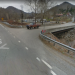 The main highway exit that leads to the small church cemetery where Warwick was interred. High exit to Emanuel church