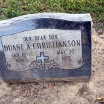 Duane's grave.