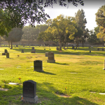 Inside of the Artesia Cemetery in Cerritos, California Inside of the Artesia Cemetery