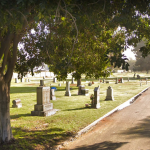 Inside of the Artesia Cemetery in Cerritos, California Inside of the Artesia Cemetery