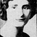 Photo of Florilla in her younger years. I believe this was a high school photo. Photo of Florilla Crolic