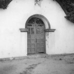 Front gate at Mission San Luis Rey Cemetery. I believe it was the 1930's. Front gate at Mission San Luis Rey Cemetery.