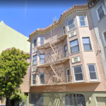Kyoko's home in San Francisco in the 1960's. It was at 1340 Turk Street. Kyoko was a waitress, and her home was near Japan Town, San Fransisco. So I'm guessing she worked at a Japanese restaurant in Japan Town. Kyoko's home in the 1960s.